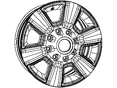 2015 Ram 3500 Spare Wheel - 1VQ87HWLAA