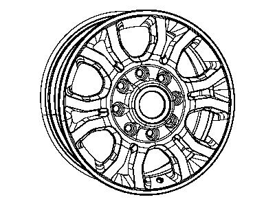 2015 Ram 3500 Spare Wheel - 1UD27AAAAC
