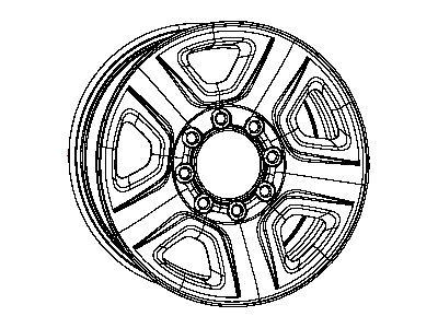 2014 Ram 2500 Spare Wheel - 1UD26SZ0AB