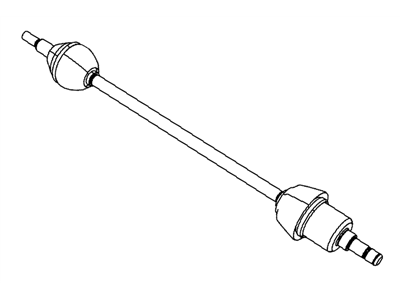 Dodge Grand Caravan Axle Shaft - R4880212AG