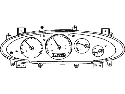 Mopar 4231737AA Mask-Instrument Cluster