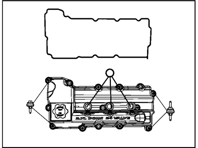 Mopar 4892185AB Cover-Cylinder Head