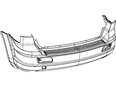 Dodge Journey Bumper - 68034223AL