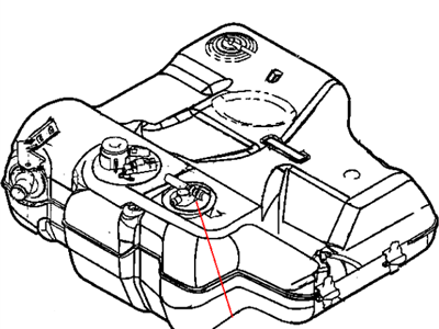 Mopar 5080752AA Fuel Tank