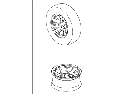 Mopar 52110366AA Steel Wheel