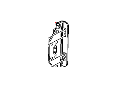 Mopar 4865462AC Front Door Hinge