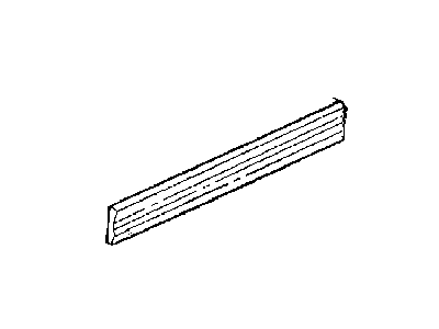 Mopar 5EM57XS5AE Molding-Front Door