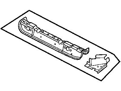 Mopar 4878898AB CROSSMEMBER Front Floor