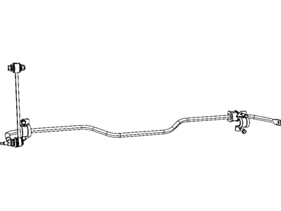 Dodge Ram 1500 Sway Bar Kit - 68061787AA