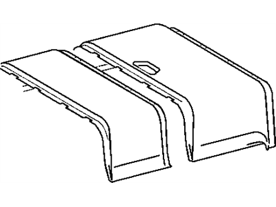 Mopar 5123144AA HEADLINER-Rear