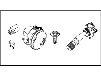 Mopar 82211641 Light Kit-Fog