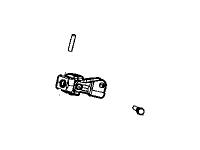 Mopar 4698256AB Coupling-Steering