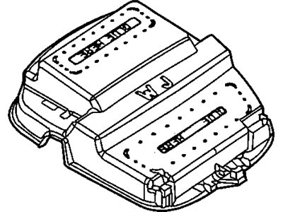 Mopar 5139449AA RETAINER-Overhead Console