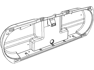 Mopar 1DR91DK2AB Panel-Speaker