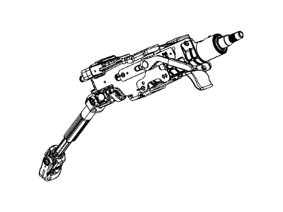 Mopar 5156071AA Column-Steering