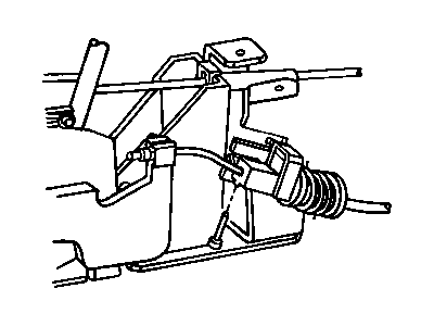 Mopar 4668538AK Cable-Ignition INTERLOCK