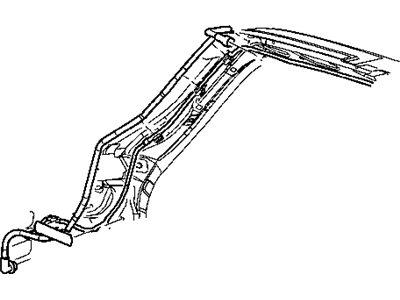 Mopar 55360178AA Hose-SUNROOF Drain