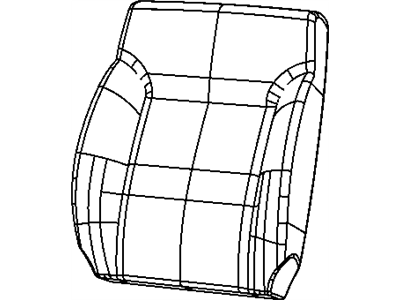 Mopar 4610240AA Pad-Front Seat Back