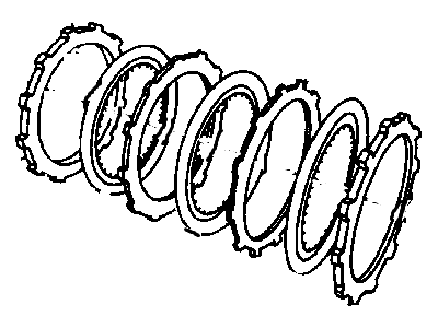 Mopar 4431734 Plate-Transmission O/DRIVE Clutch