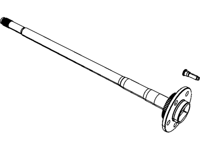 Mopar 52114548AC Rear Axle Shaft