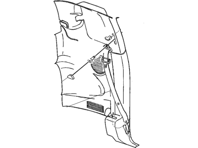2002 Dodge Dakota Seat Belt - 5GH58XDVAC