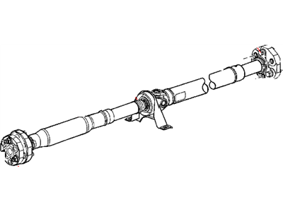 Mopar 4593681AC Rear Drive Shaft