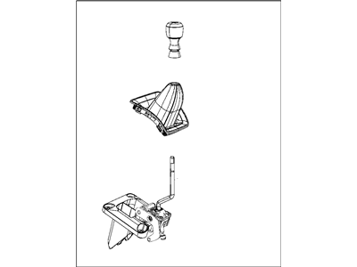 Mopar 68061040AA Transmission Shifter