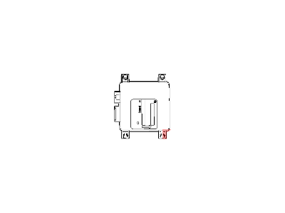 2000 Chrysler Grand Voyager Air Bag Control Module - 4686256