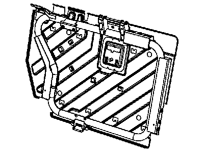 Mopar 68003014AA Frame-Rear Seat Back