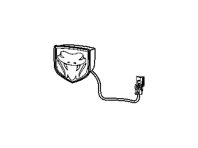 Mopar 5030107AB Lamp-High Mounted Stop