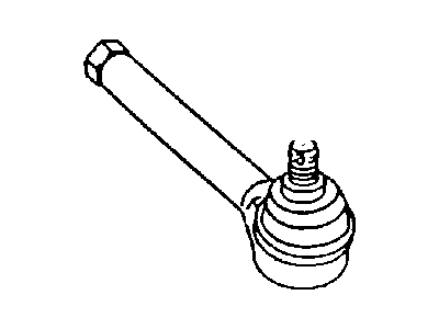 Dodge Dakota Tie Rod End - 52037501