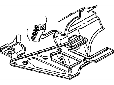 Mopar 4683769AA Switch-Brake Tube