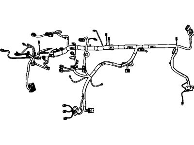 Mopar 4869487AF Wiring-Instrument Panel