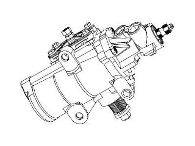 2012 Ram 3500 Rack And Pinion - 52122330AF