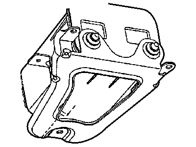 Mopar 4809511AB Bracket-Vapor CANISTER