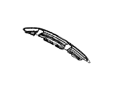 Mopar 55399153AB WEATHERSTRIP-Front Door