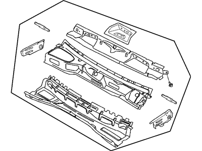 Mopar 55176767AE Panel-PLENUM Complete