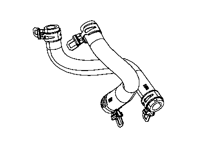 Mopar 68046462AA Hose-Heater Return