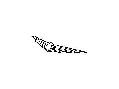 Mopar 5101347AA Ornament-Winged MEDALLION