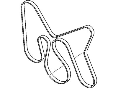 Mopar 5072437AB Belt-Accessory Drive