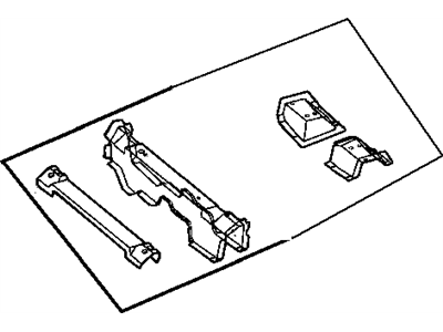 Chrysler Crossfire Front Cross-Member - 68000962AA