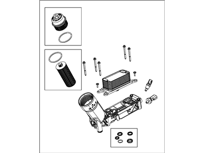 Mopar 68105583AE Adapter-Engine Oil Filter
