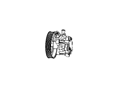 Mopar 5154371AA Power Steering Pump