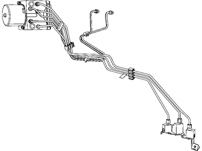 Mopar 52013170AJ Tube Assembly-Brake