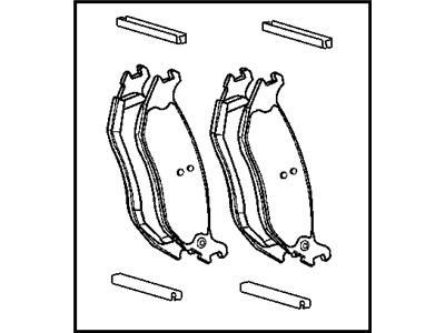 2003 Dodge Dakota Brake Pad - 5093253AA