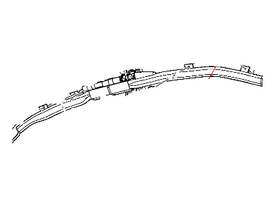 Mopar 5108049AF Driver Roof Curtain Airbag