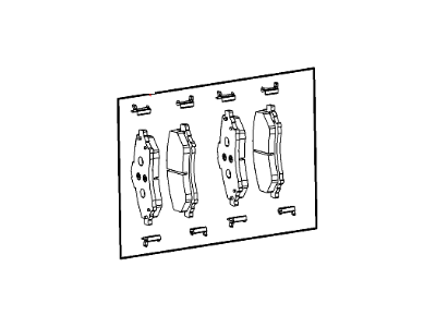 Ram C/V Brake Pad - 68260870AA