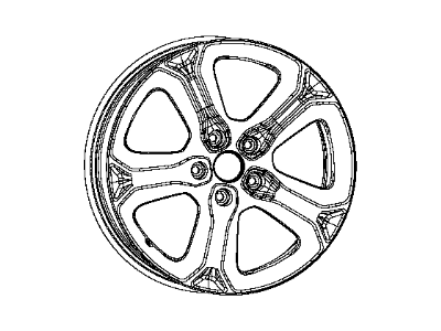 Dodge Spare Wheel - 5PS08JXYAA