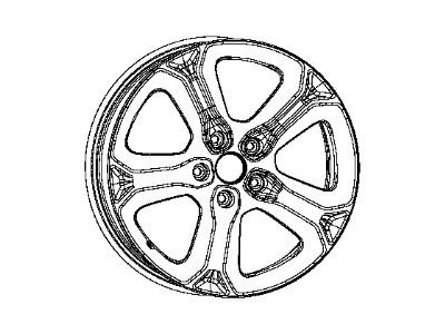 Dodge Journey Spare Wheel - 5PS08JXYAA