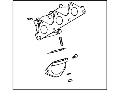 1996 Chrysler Sebring Exhaust Manifold - MR212275